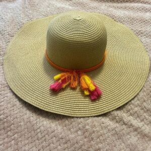 Serra Straw Floppy Beach Sun Hat